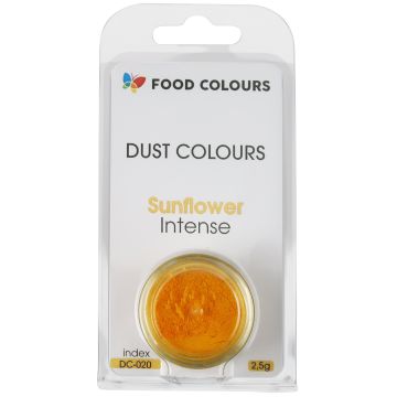 Dust colours, intense - Food Colors - Sunflower, 2.5 g