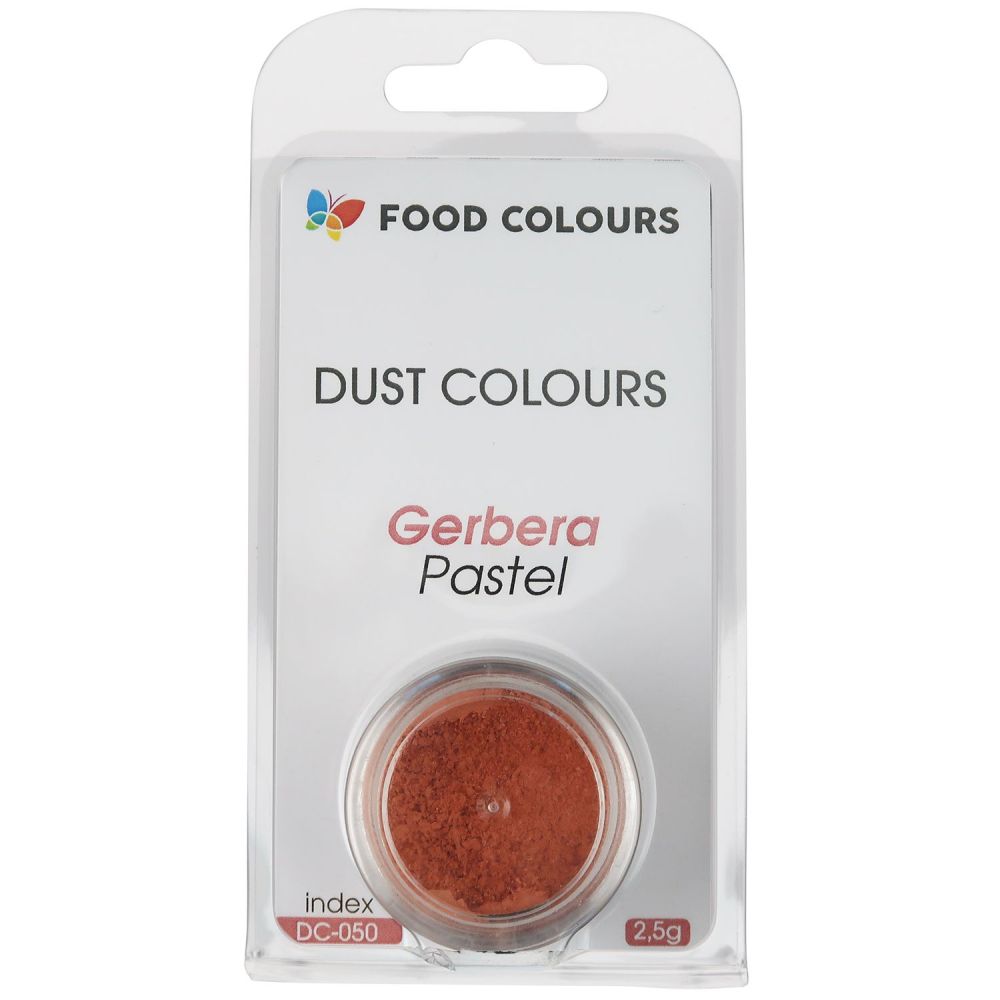 Barwnik pudrowy, pastelowy - Food Colours - Gerbera, 2,5 g