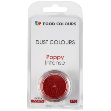 Dust colours, intense - Food Colors - Poppy, 2.5 g