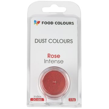 Dust colours, intense - Food Colors - Rose, 2.5 g