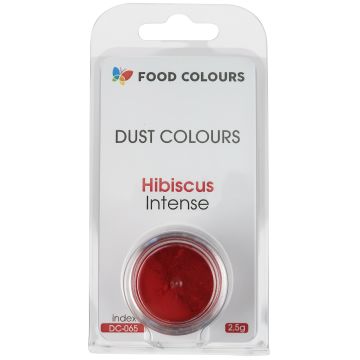 Dust colours, intense - Food Colors - Hibiscus, 2.5 g