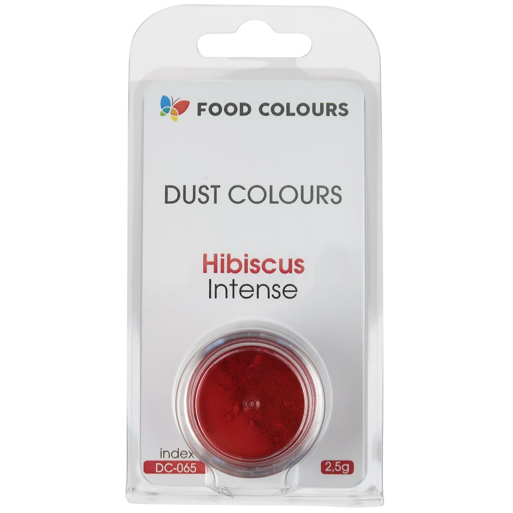 Barwnik pudrowy, intensywny - Food Colours - Hibiscus, 2,5 g