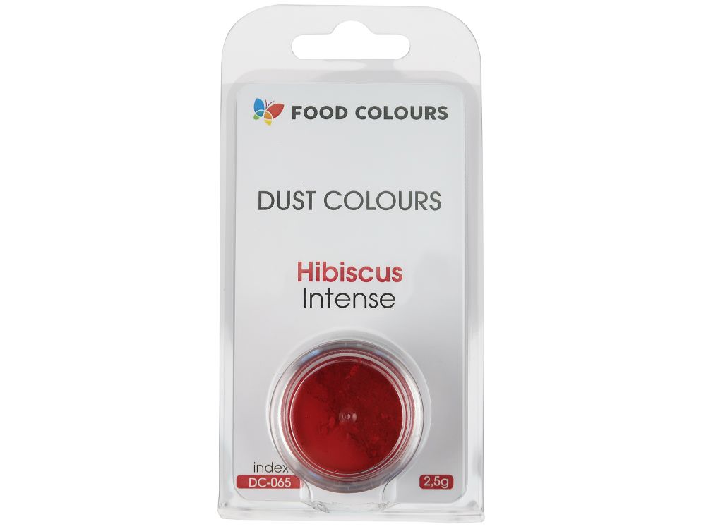 Barwnik pudrowy, intensywny - Food Colours - Hibiscus, 2,5 g