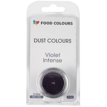 Dust colours, intense - Food Colors - Violet, 2.5 g