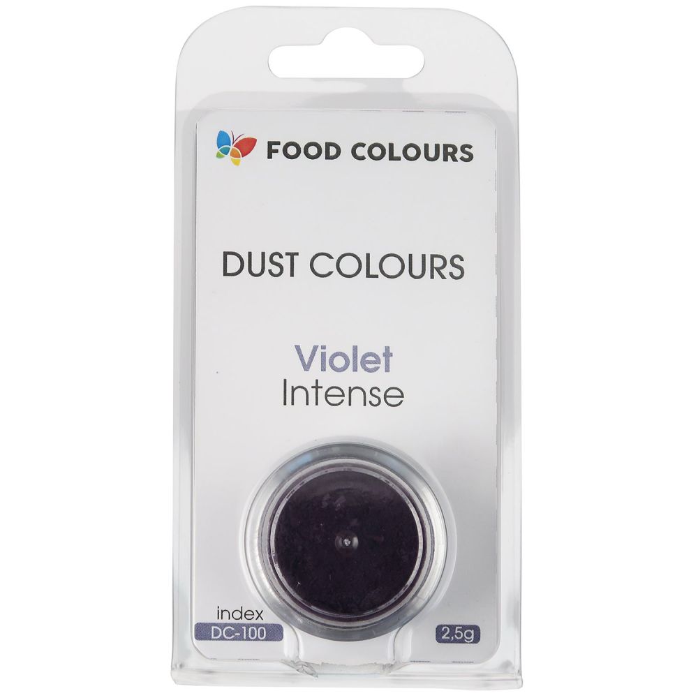 Dust colours, intense - Food Colors - Violet, 2.5 g