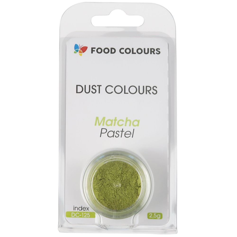 Barwnik pudrowy, pastelowy - Food Colours - Matcha, 2,5 g