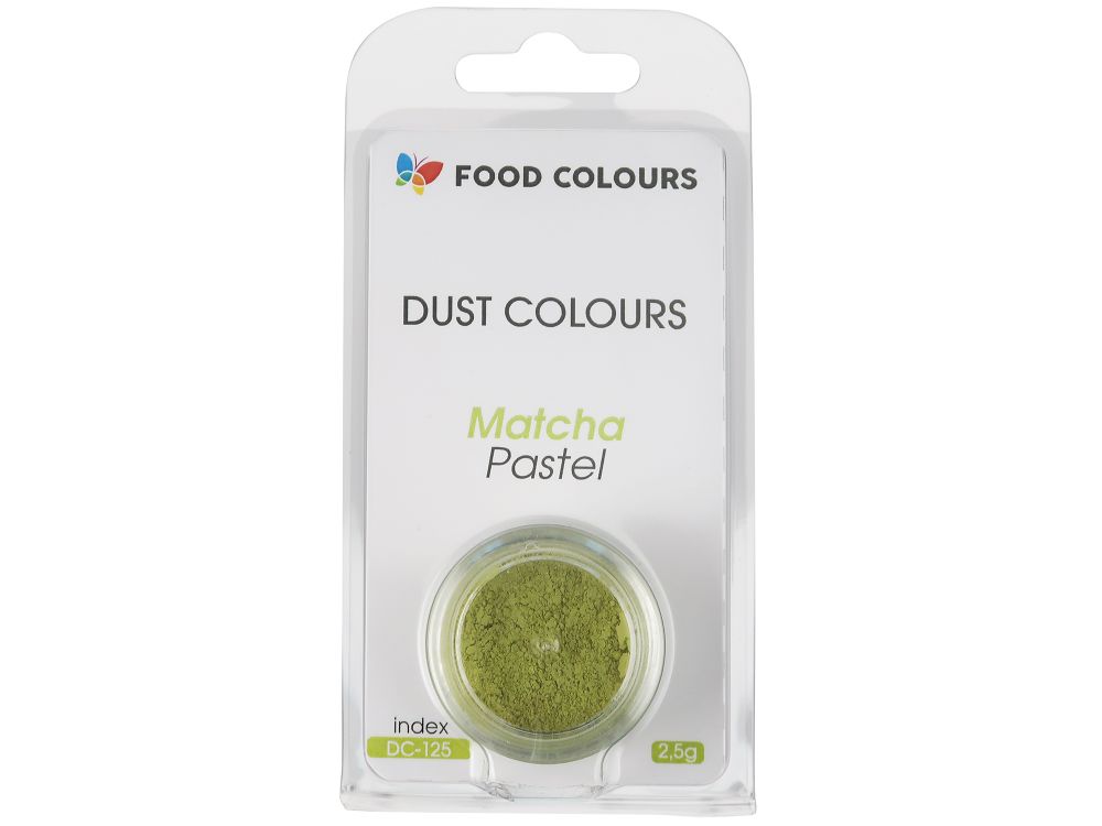 Barwnik pudrowy, pastelowy - Food Colours - Matcha, 2,5 g