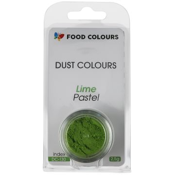 Dust colours, pastel - Food Colors - Lime, 2.5 g