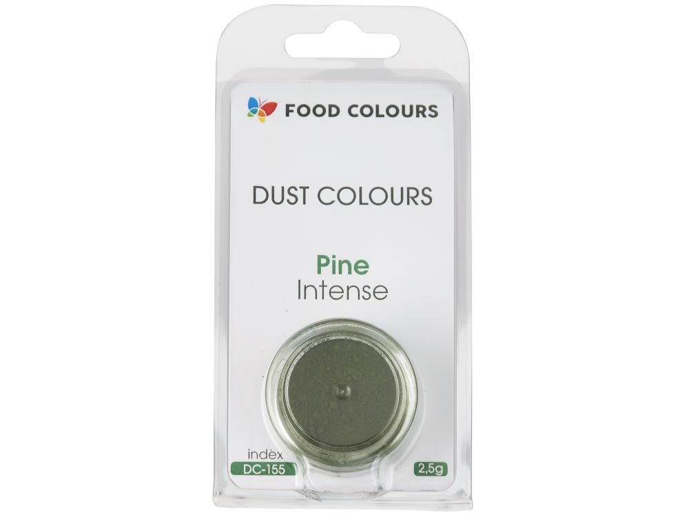 Dust colours, intense - Food Colors - Pine, 2.5 g