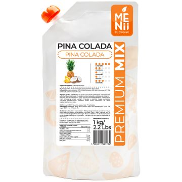 Fruit pulp, PremiumMix - Menii - Pina Colada, 1 kg