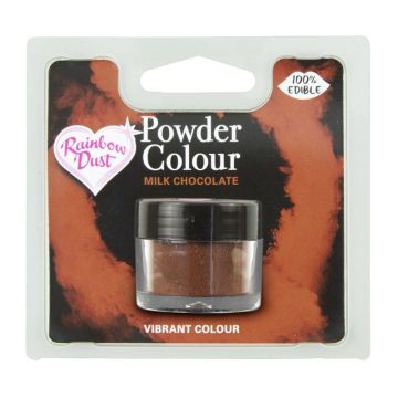 Powder Colour - Rainbow Dust - Milk Chocolate, 2 g