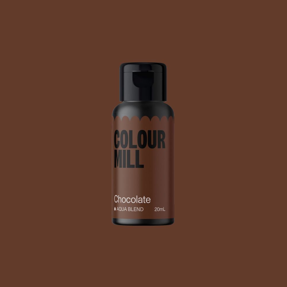 Barwnik w płynie Aqua Blend - Colour Mill - Chocolate, 20 ml