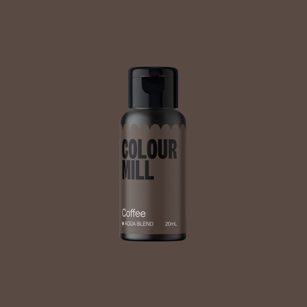 Barwnik w płynie Aqua Blend - Colour Mill - Coffee, 20 ml