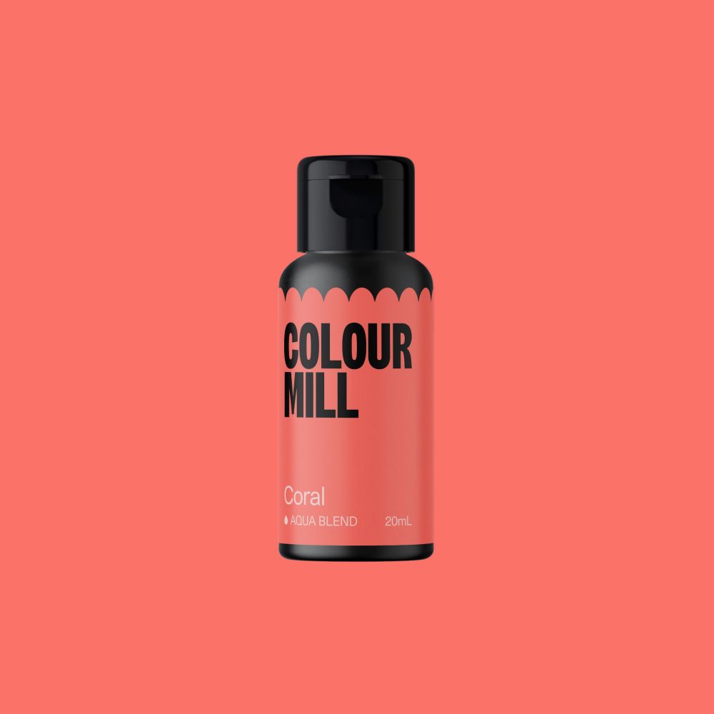 Barwnik w płynie Aqua Blend - Colour Mill - Coral, 20 ml