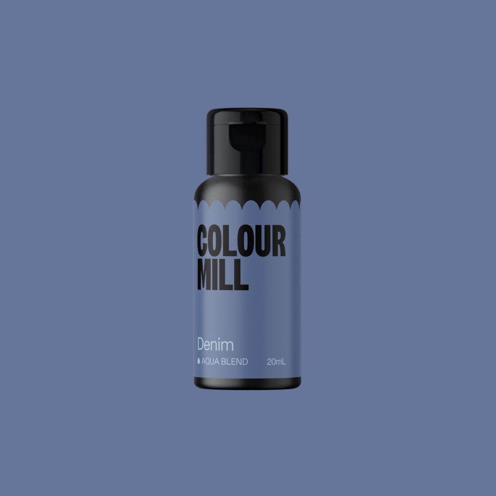 Barwnik w płynie Aqua Blend - Colour Mill - Denim, 20 ml