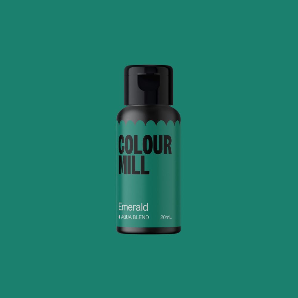 Liquid dye Aqua Blend - Color Mill - Emerald, 20 ml