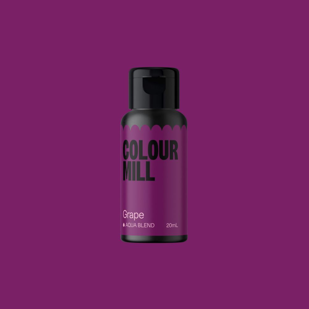 Barwnik w płynie Aqua Blend - Colour Mill - Grape, 20 ml