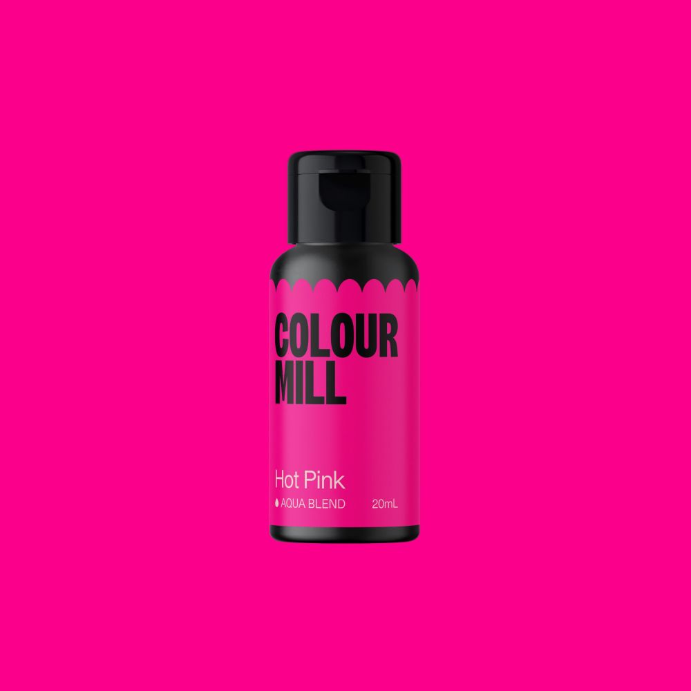 Barwnik w płynie Aqua Blend - Colour Mill - Hot Pink, 20 ml