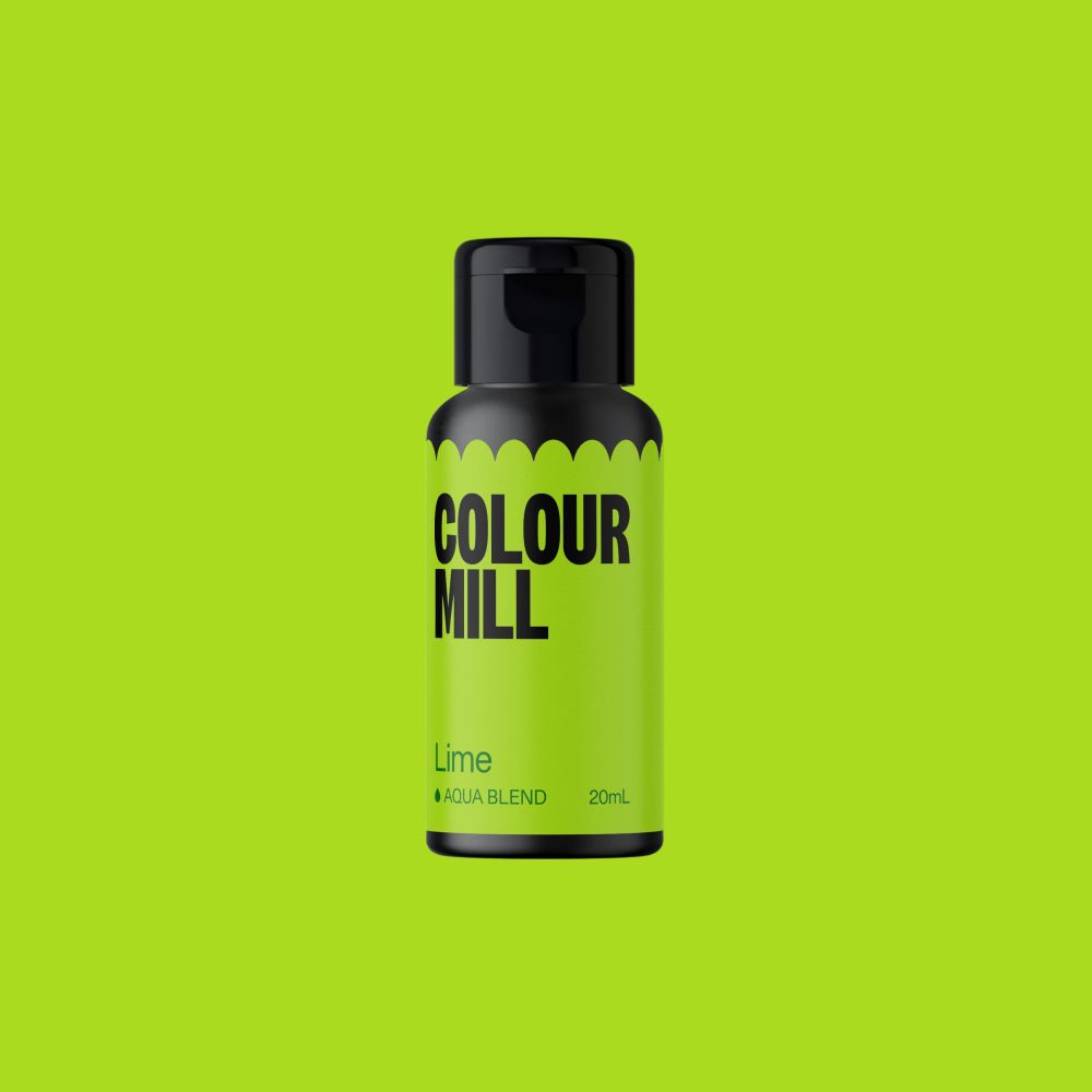 Barwnik w płynie Aqua Blend - Colour Mill - Lime, 20 ml