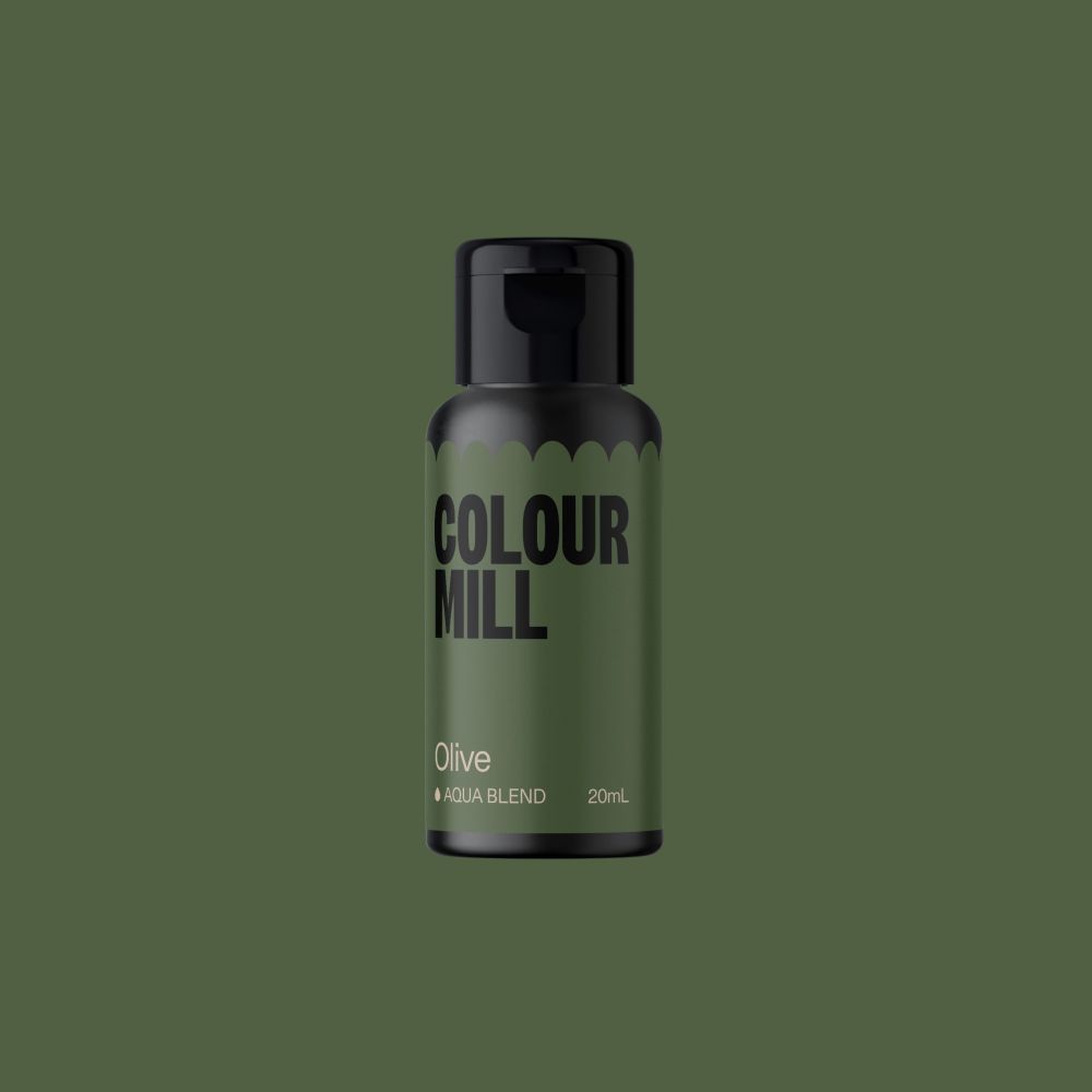 Barwnik w płynie Aqua Blend - Colour Mill - Olive, 20 ml