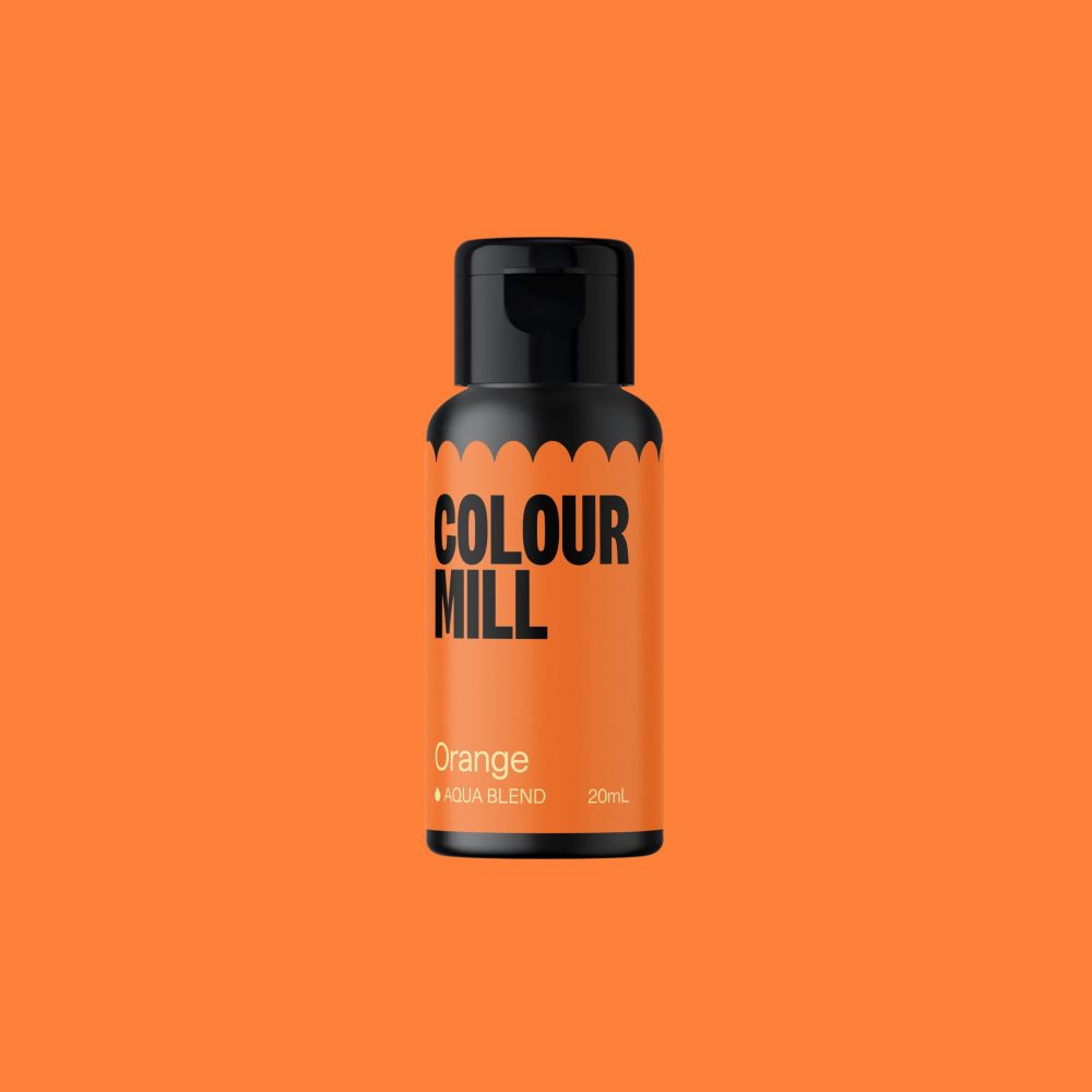 Barwnik w płynie Aqua Blend - Colour Mill - Orange, 20 ml
