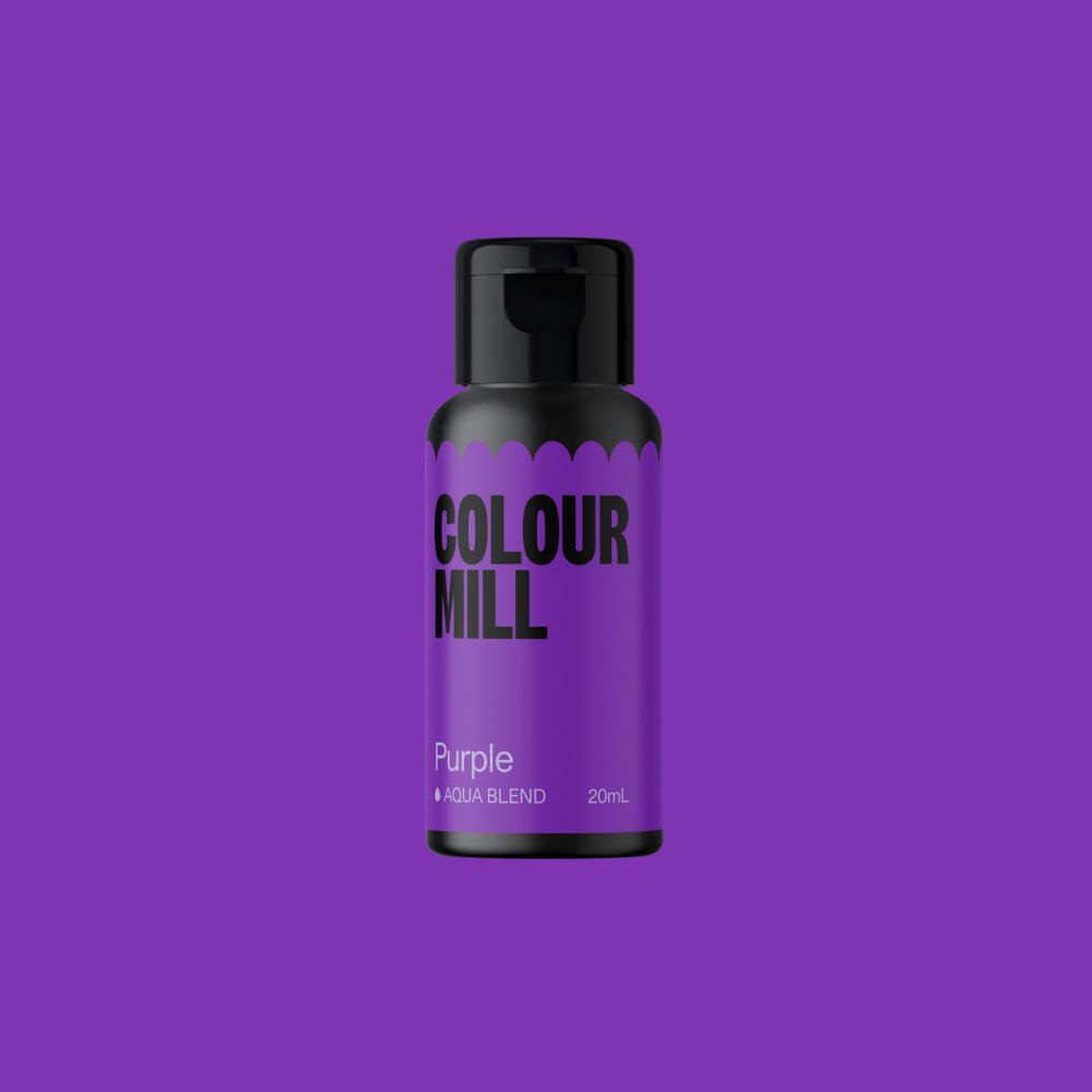 Barwnik w płynie Aqua Blend - Colour Mill - Purple, 20 ml