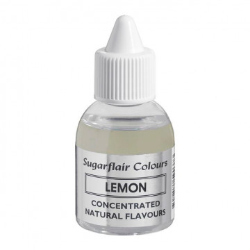 Aromat naturalny - Sugarflair - Lemon, 30 ml