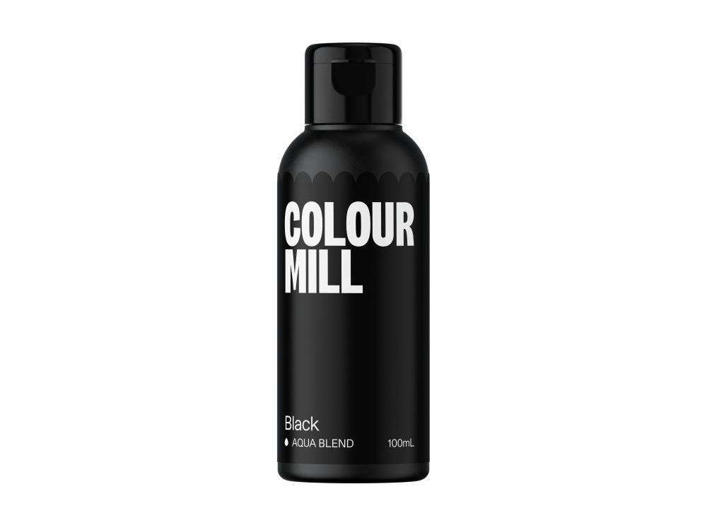Liquid dye Aqua Blend - Color Mill - Black, 100 ml