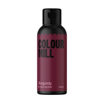 Barwnik w płynie Aqua Blend - Colour Mill - Burgundy, 100 ml