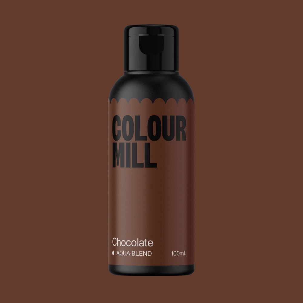 Liquid dye Aqua Blend - Color Mill - Chocolate, 100 ml