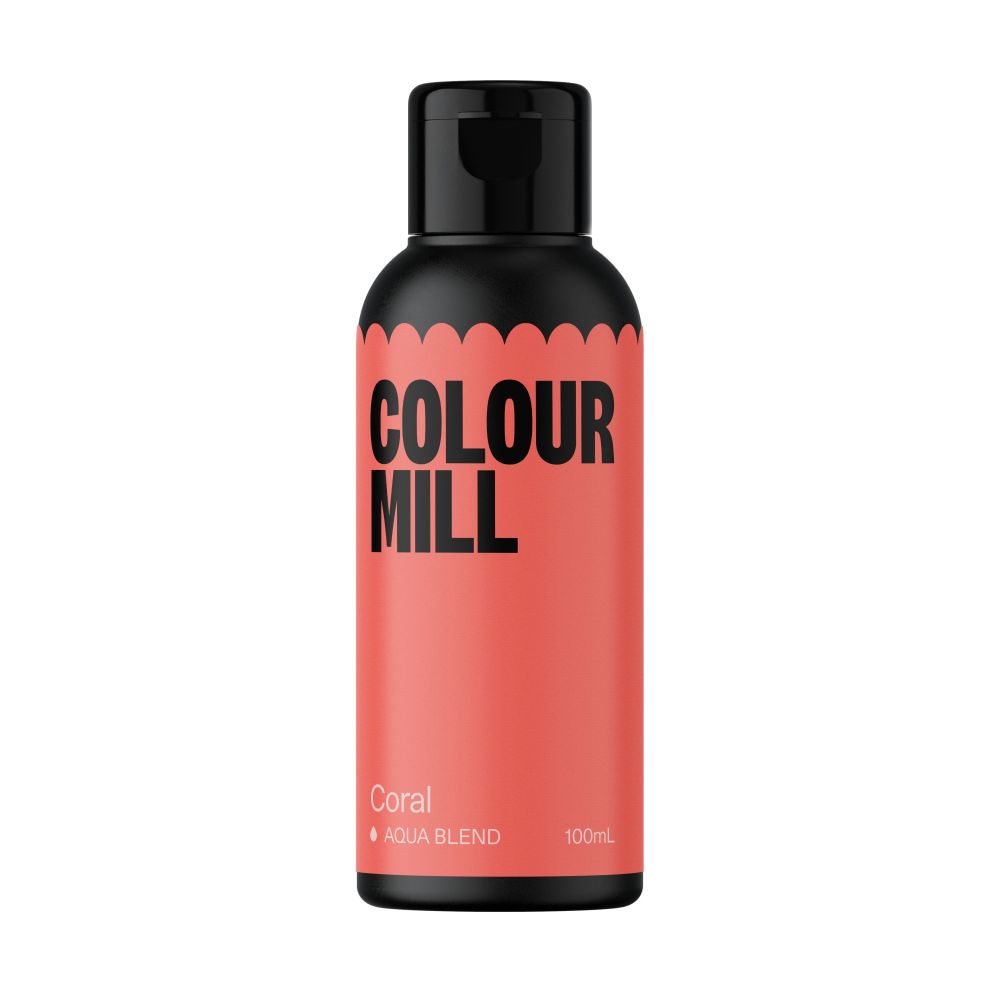 Liquid dye Aqua Blend - Color Mill - Coral, 100 ml