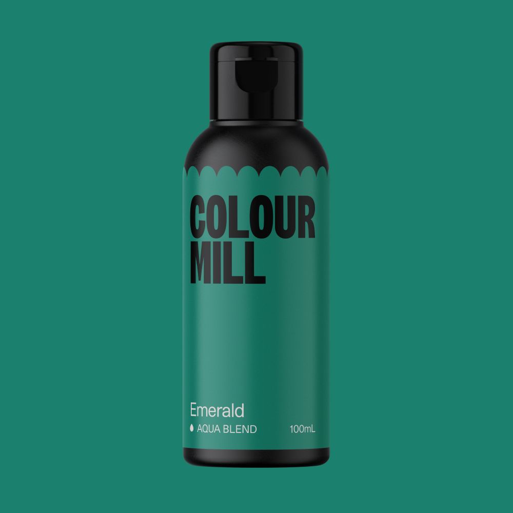 Liquid dye Aqua Blend - Color Mill - Emerald, 100 ml