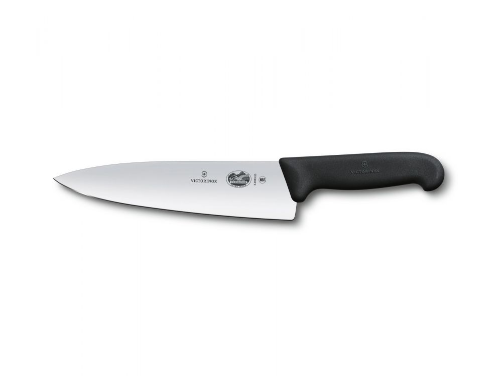 Szeroki nóż szefa kuchni Fibrox - Victorinox - czarny