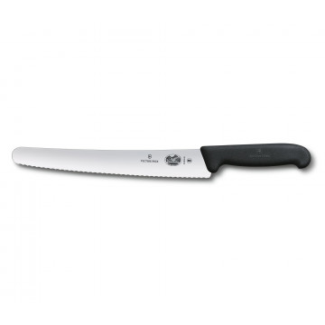 Nóż ząbkowany Fibrox - Victorinox - czarny