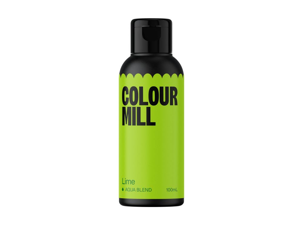 Barwnik w płynie Aqua Blend - Colour Mill - Lime, 100 ml