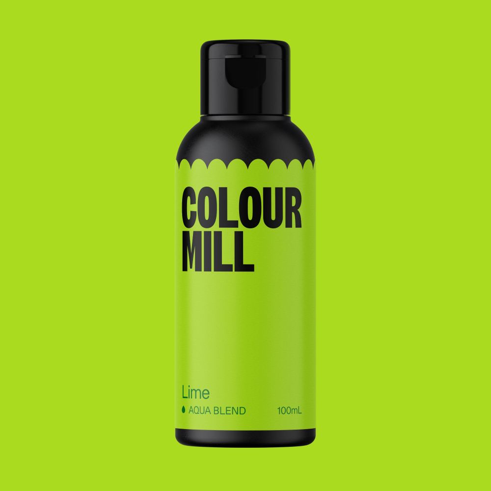 Barwnik w płynie Aqua Blend - Colour Mill - Lime, 100 ml