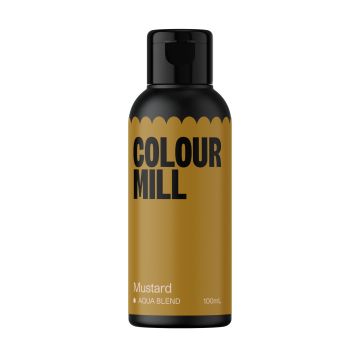 Barwnik w płynie Aqua Blend - Colour Mill - Mustard, 100 ml