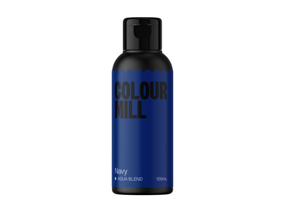 Barwnik w płynie Aqua Blend - Colour Mill - Navy, 100 ml