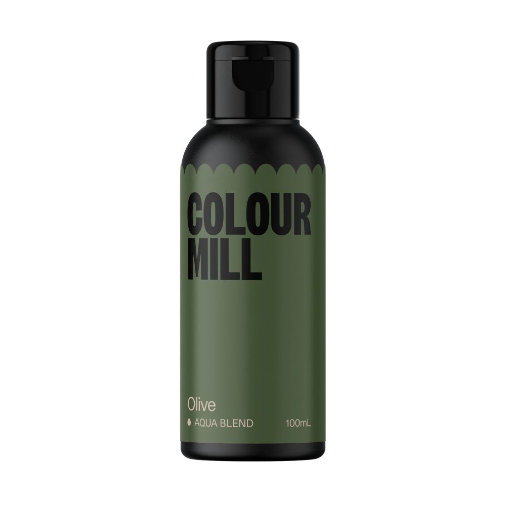 Liquid dye Aqua Blend - Color Mill - Olive, 100 ml