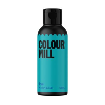 Barwnik w płynie Aqua Blend - Colour Mill - Teal, 100 ml