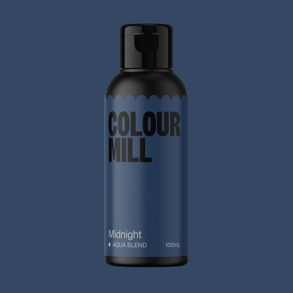 Barwnik w płynie Aqua Blend - Colour Mill - Midnight, 100 ml