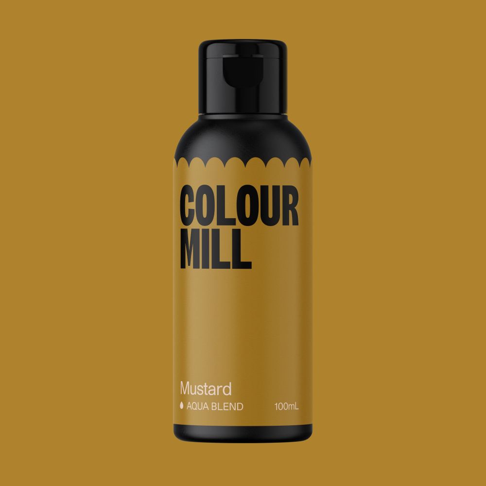 Barwnik w płynie Aqua Blend - Colour Mill - Mustard, 100 ml