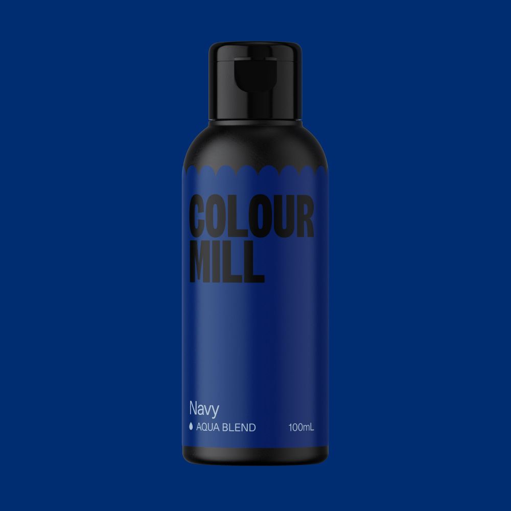 Barwnik w płynie Aqua Blend - Colour Mill - Navy, 100 ml