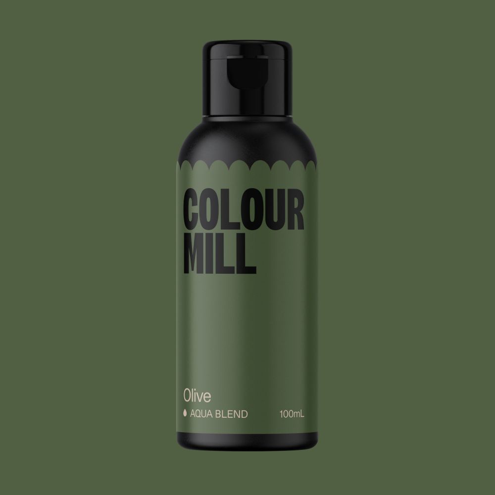 Barwnik w płynie Aqua Blend - Colour Mill - Olive, 100 ml