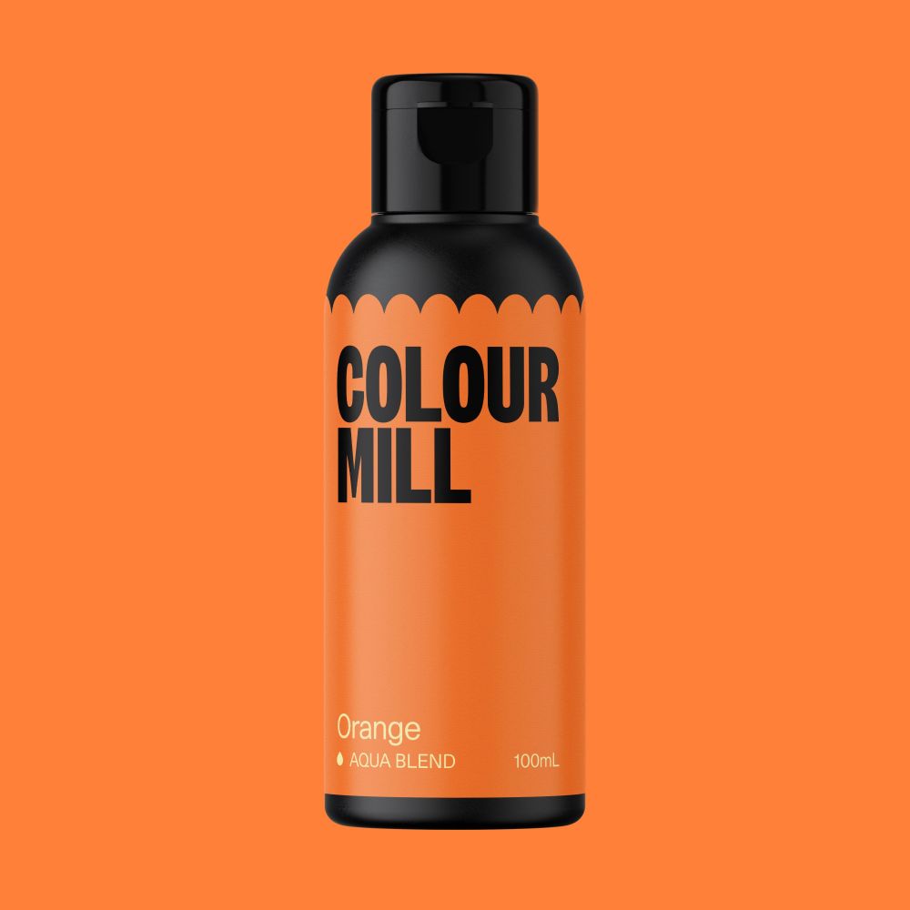 Liquid dye Aqua Blend - Color Mill - Orange, 100 ml