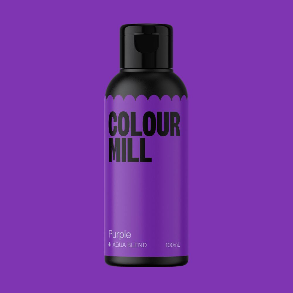 Barwnik w płynie Aqua Blend - Colour Mill - Purple, 100 ml