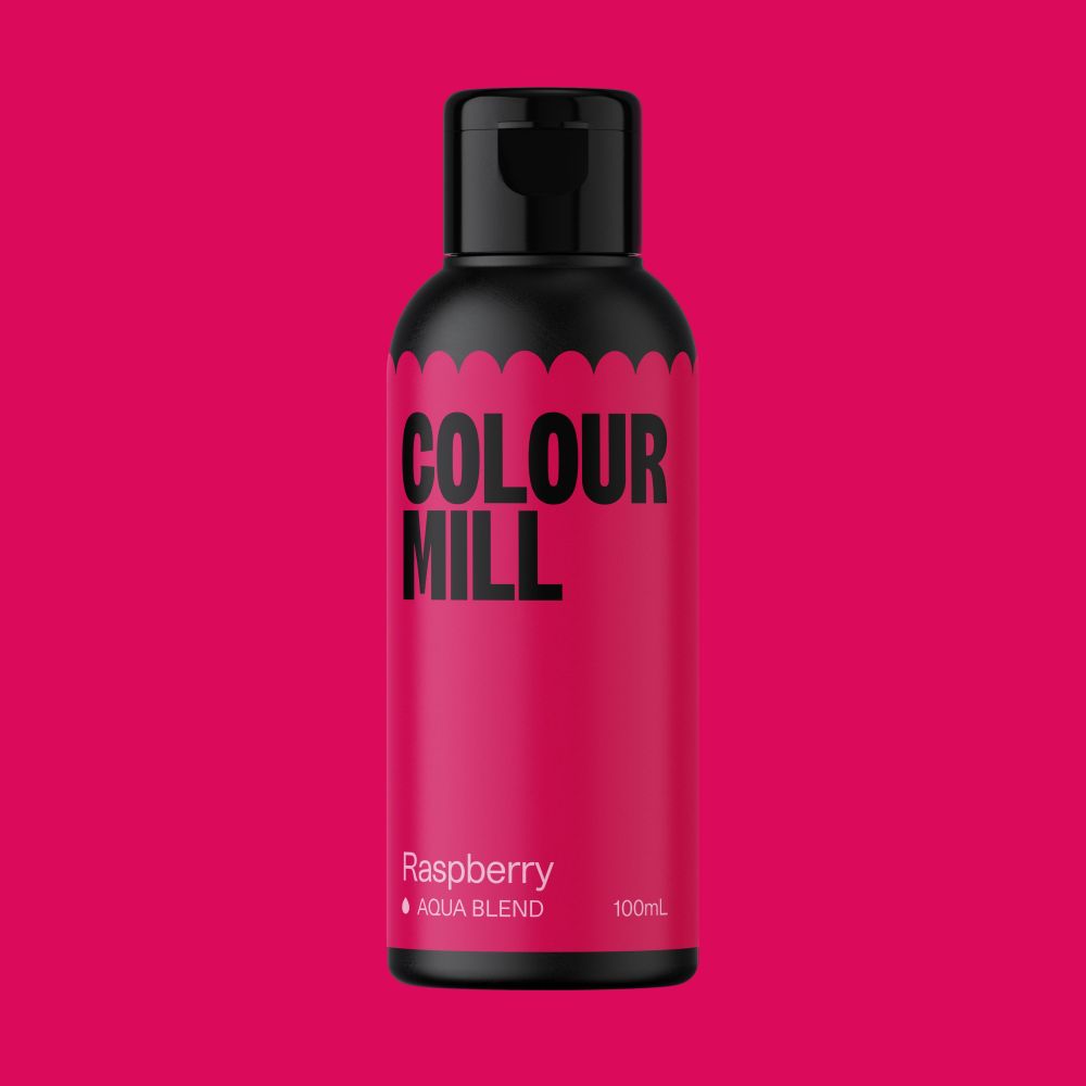 Barwnik w płynie Aqua Blend - Colour Mill - Raspberry, 100 ml