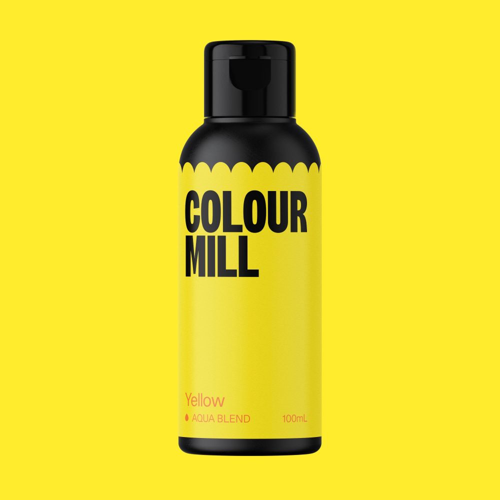 Barwnik w płynie Aqua Blend - Colour Mill - Yellow, 100 ml