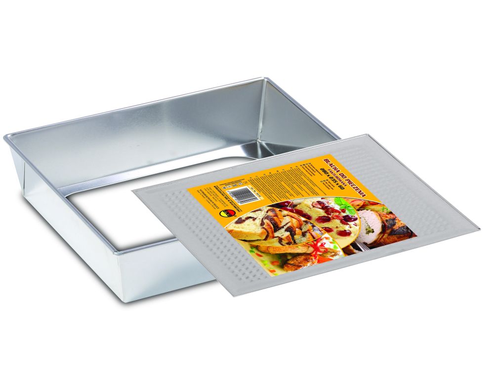 Baking pan with removable bottom - SNB - rectangular, 28 x 23.5 cm