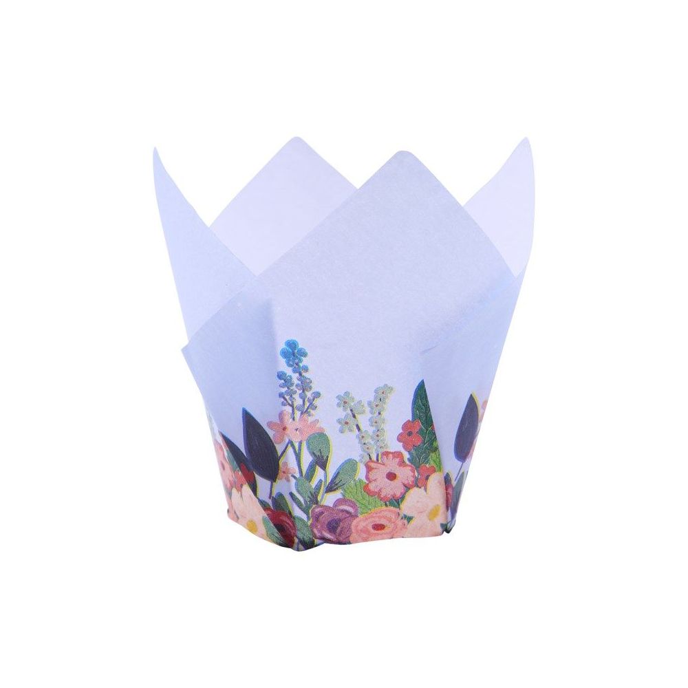 Tulip baking cups - PME - Flower Bouquet, 24 pcs.